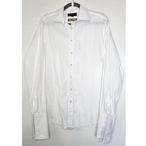 Thomas Pink The Imperial 170s Slim Fit Button Up Formal Dress Shirt 16.5 39cm